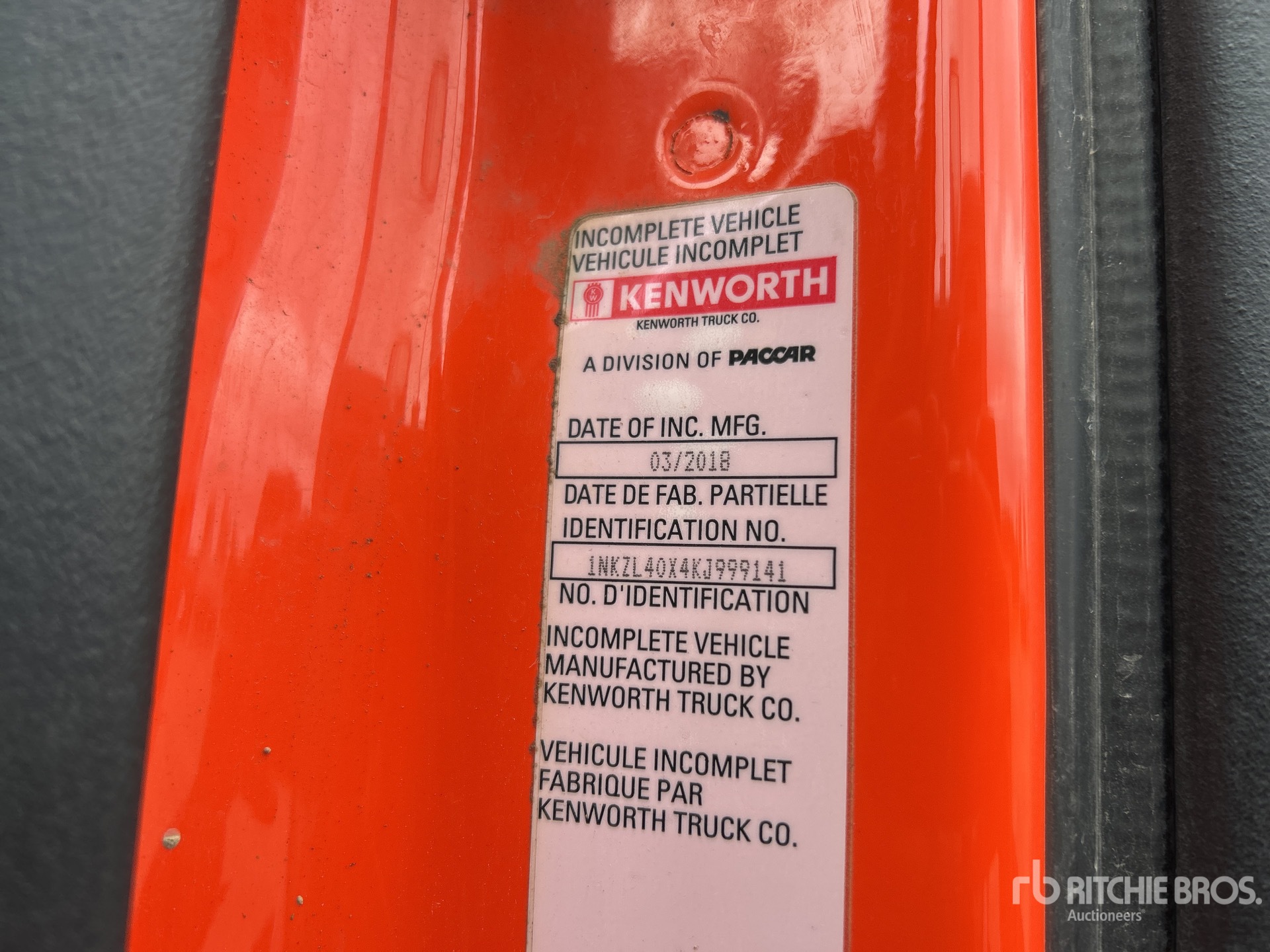 2019 Kenworth T880