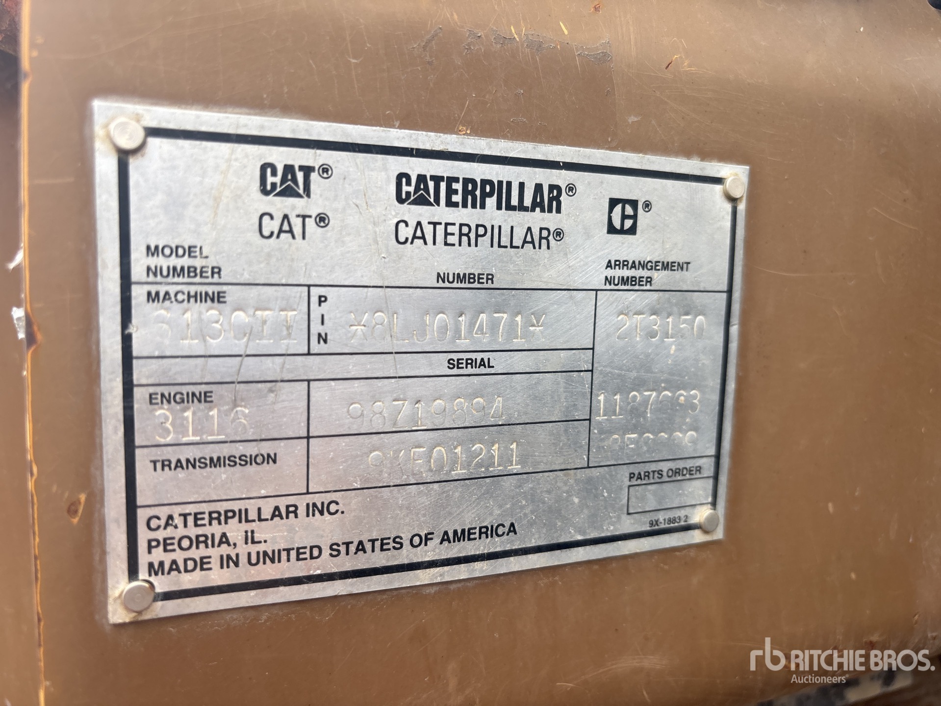 1997 Caterpillar 613C