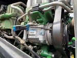 Engine with A/C Compressor