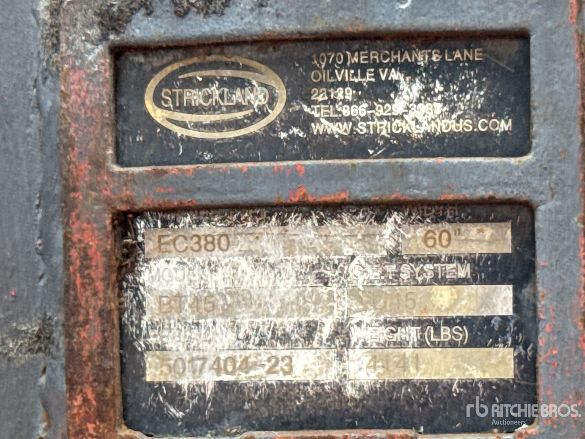 Strickland 60 in Digging - Fits Volvo EC380