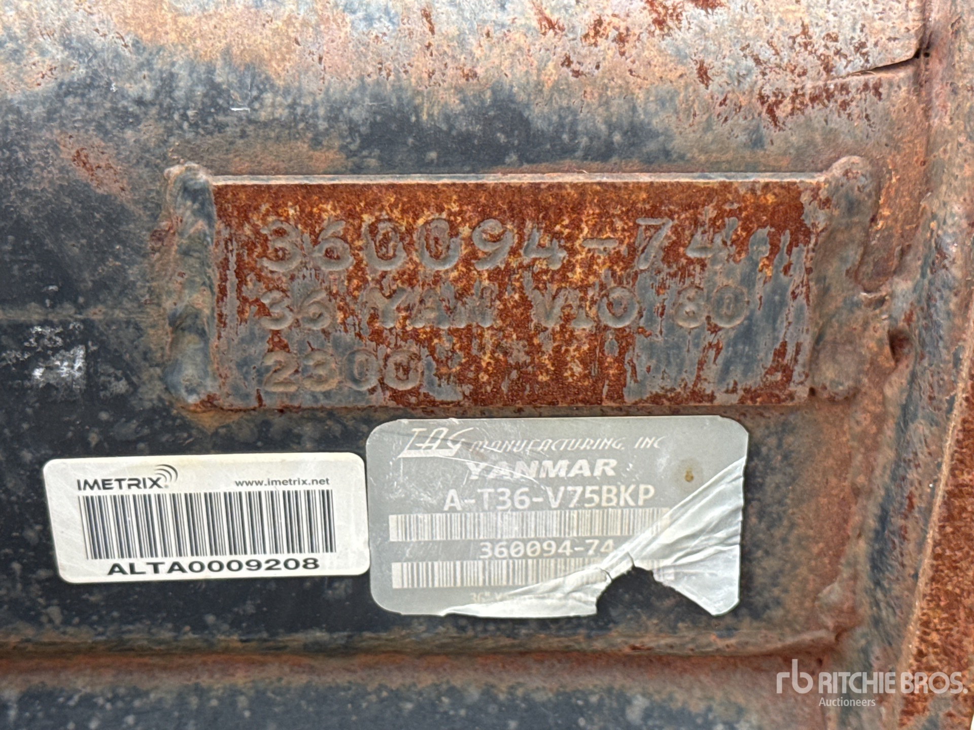 TAG 38 in Digging - Fits Yanmar ViO80