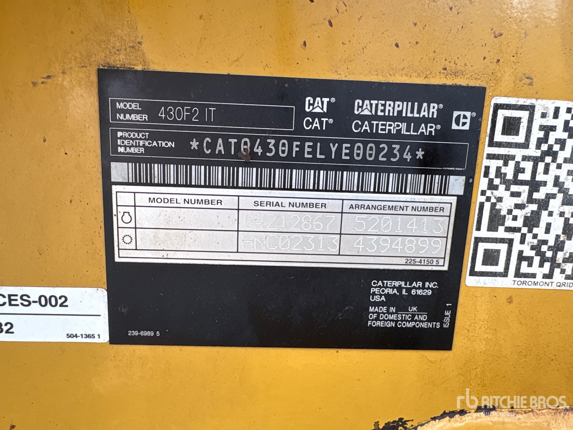 2018 Caterpillar 430F2 IT