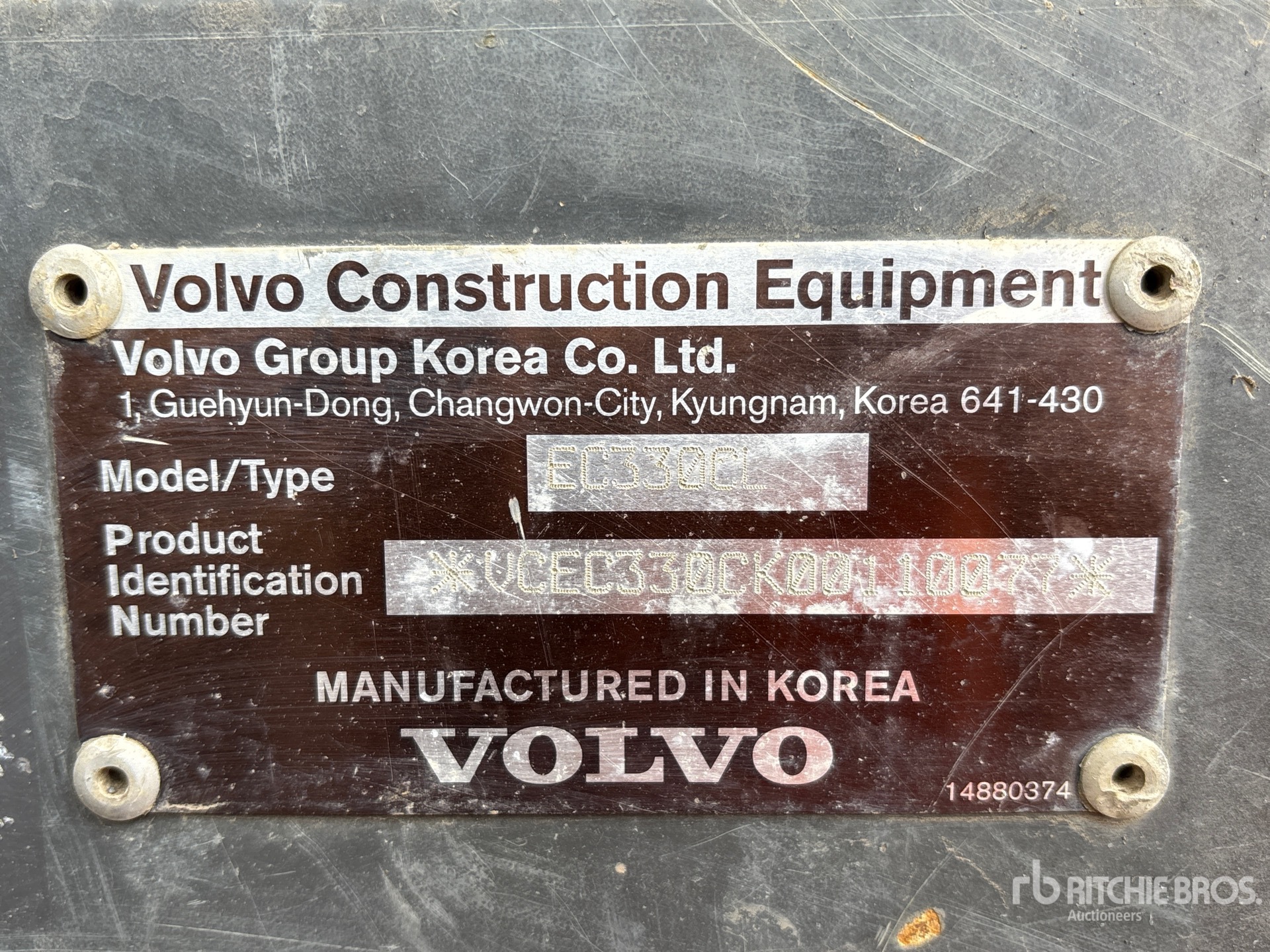 2009 Volvo EC330CL