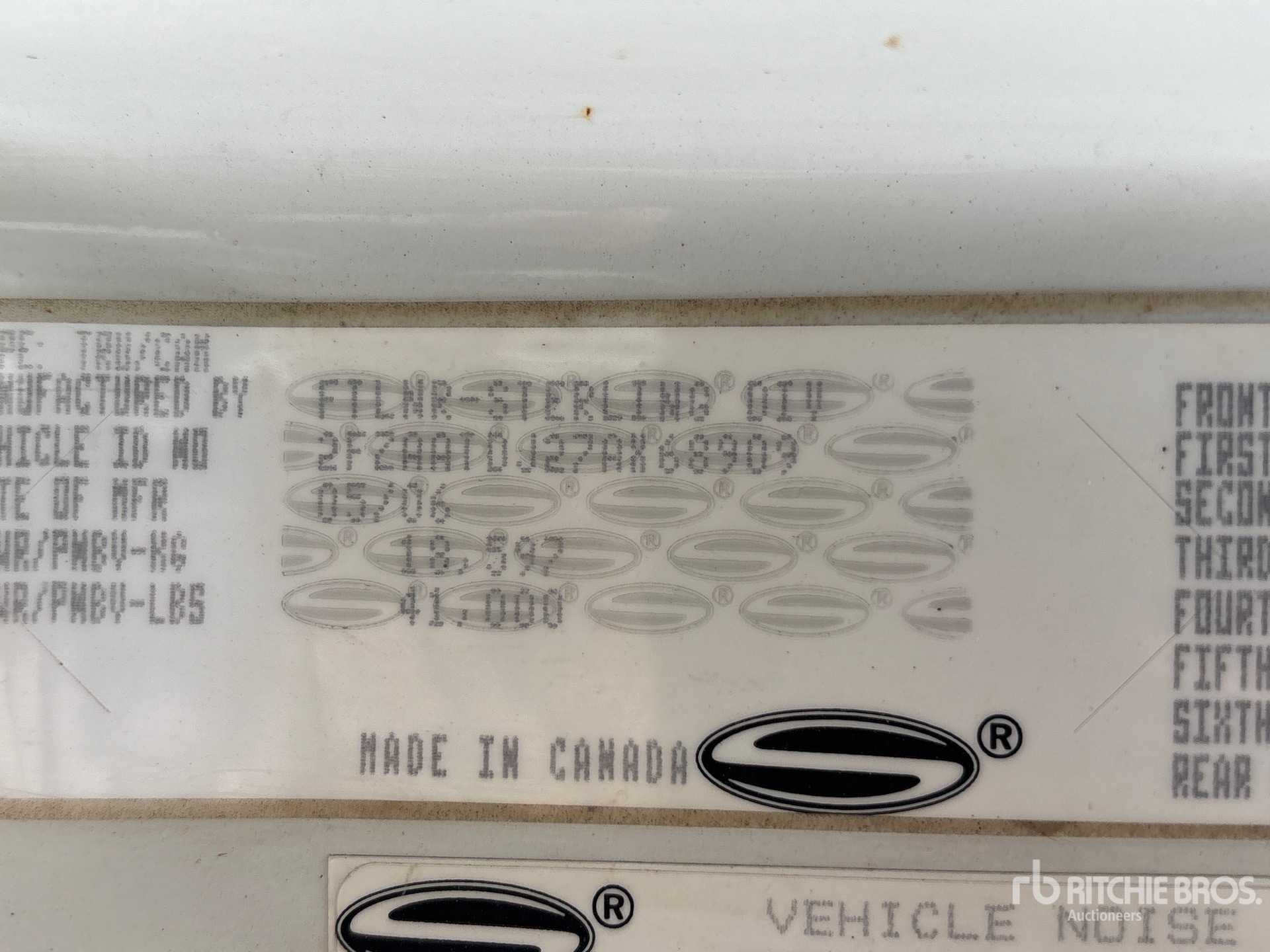 2007 Sterling L7500