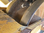 Undercarriage with Front Idler Wear
