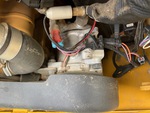 Engine with A/C Compressor