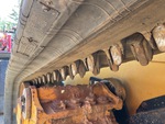 Undercarriage with Rubber Belt Drive Lugs