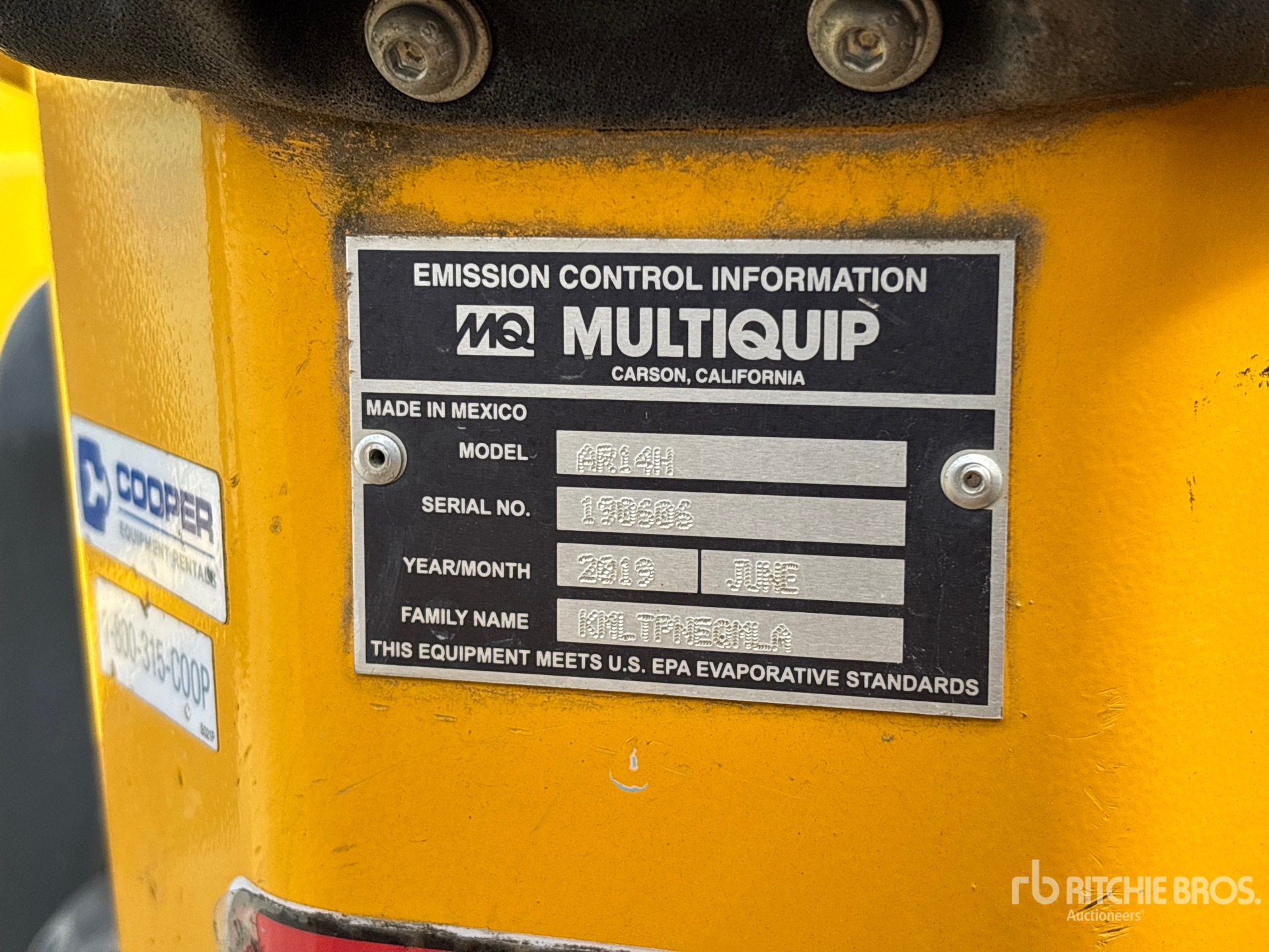 2019 Multiquip AR14H