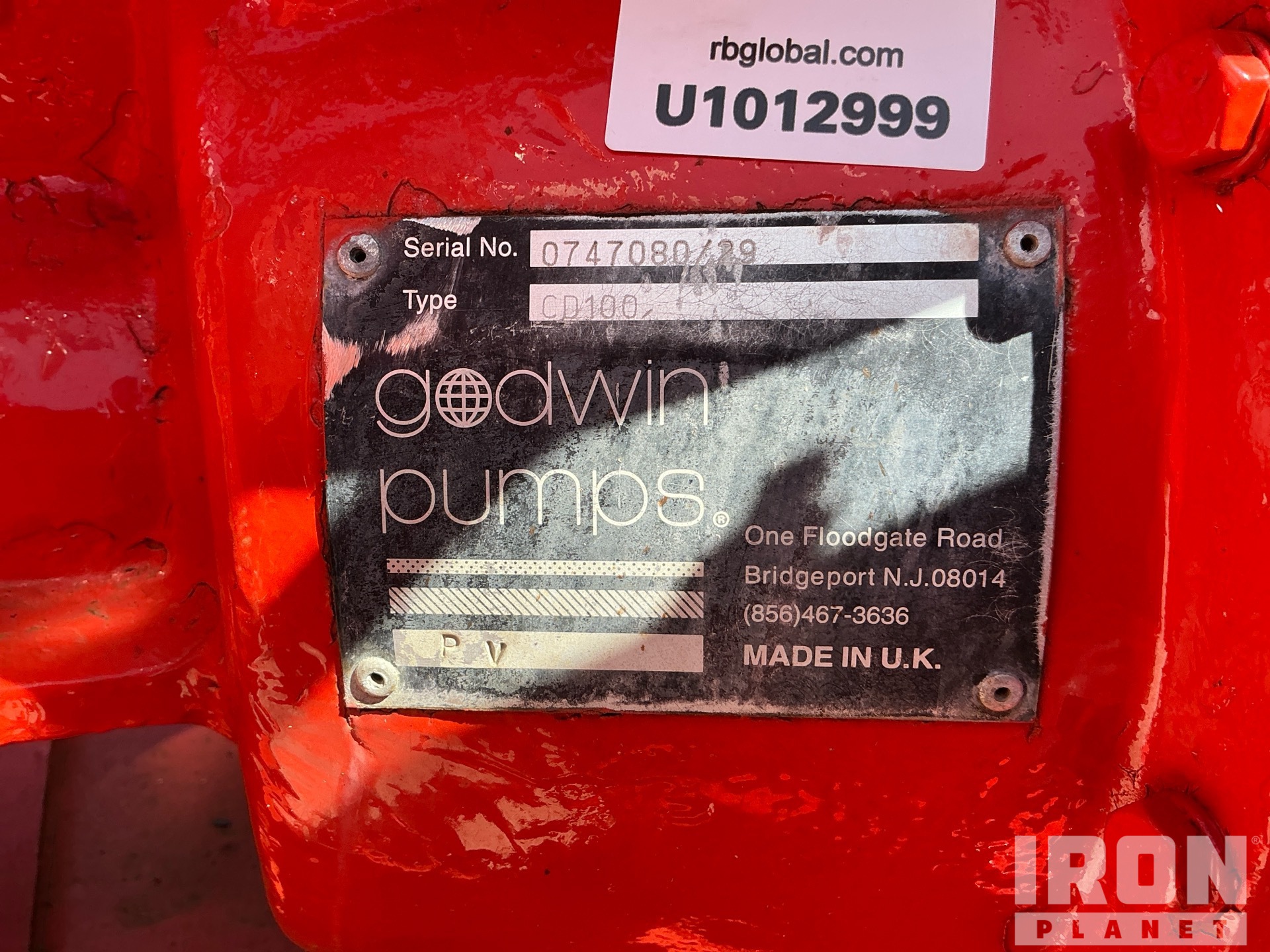 General Appearance with Unit Serial Number