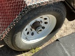 Trailer Chassis with Tire Condition