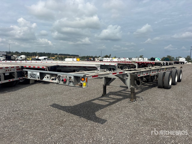 2023 Itd 53 Ft Tri/a Extendable Container Trailer