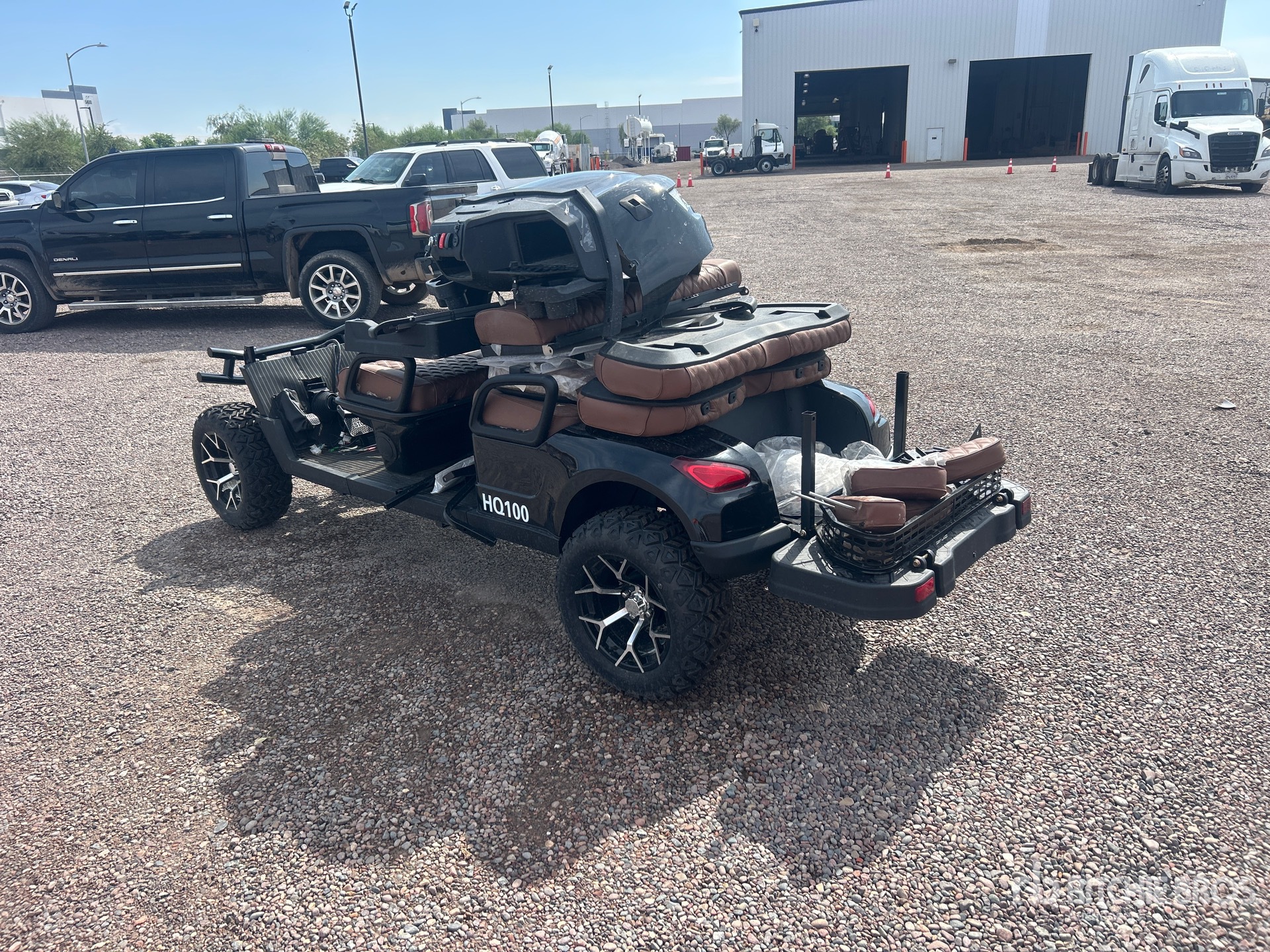 General Appearance with Picture, Left Rear Corner