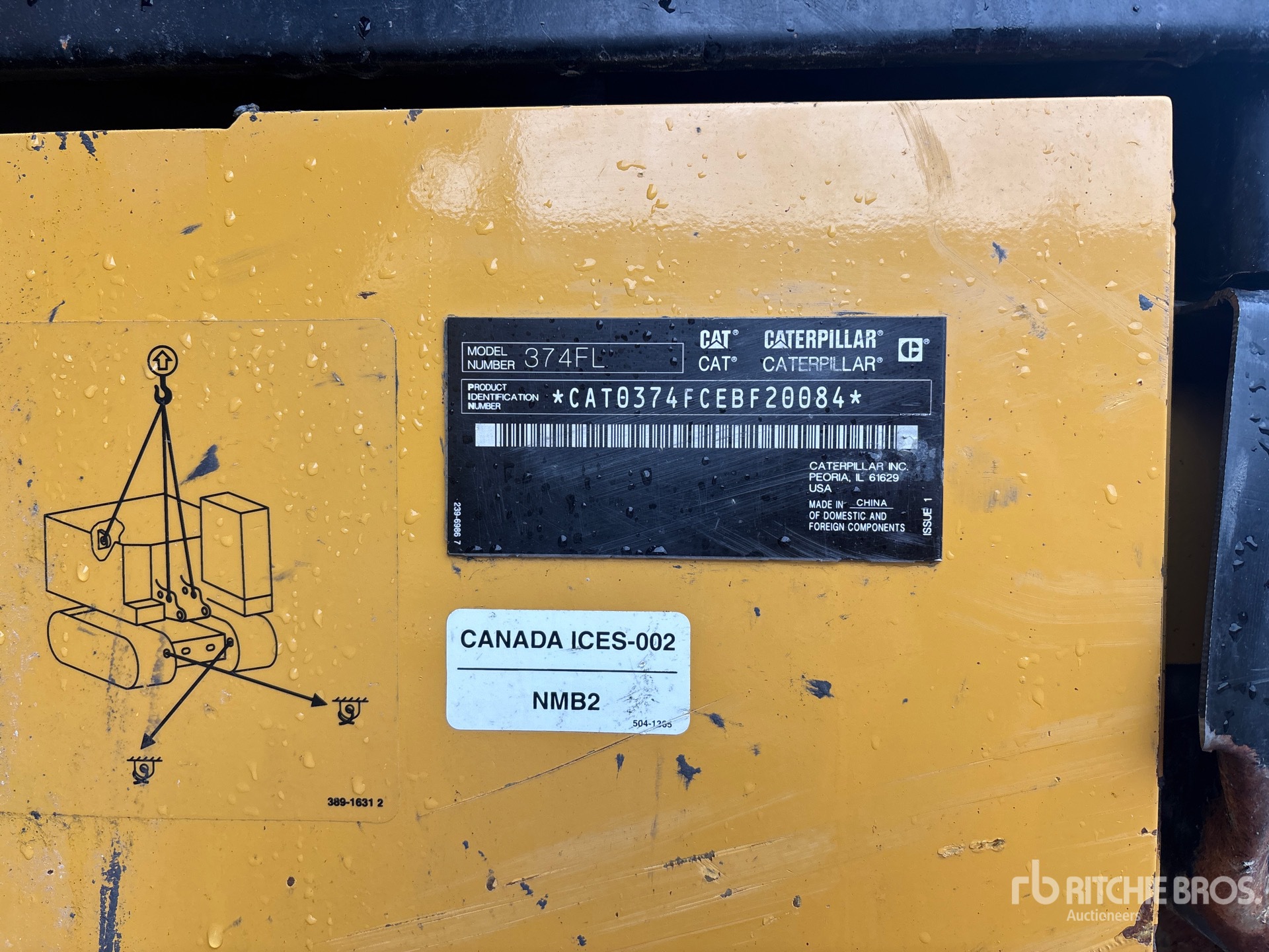 2018 Caterpillar 374F L