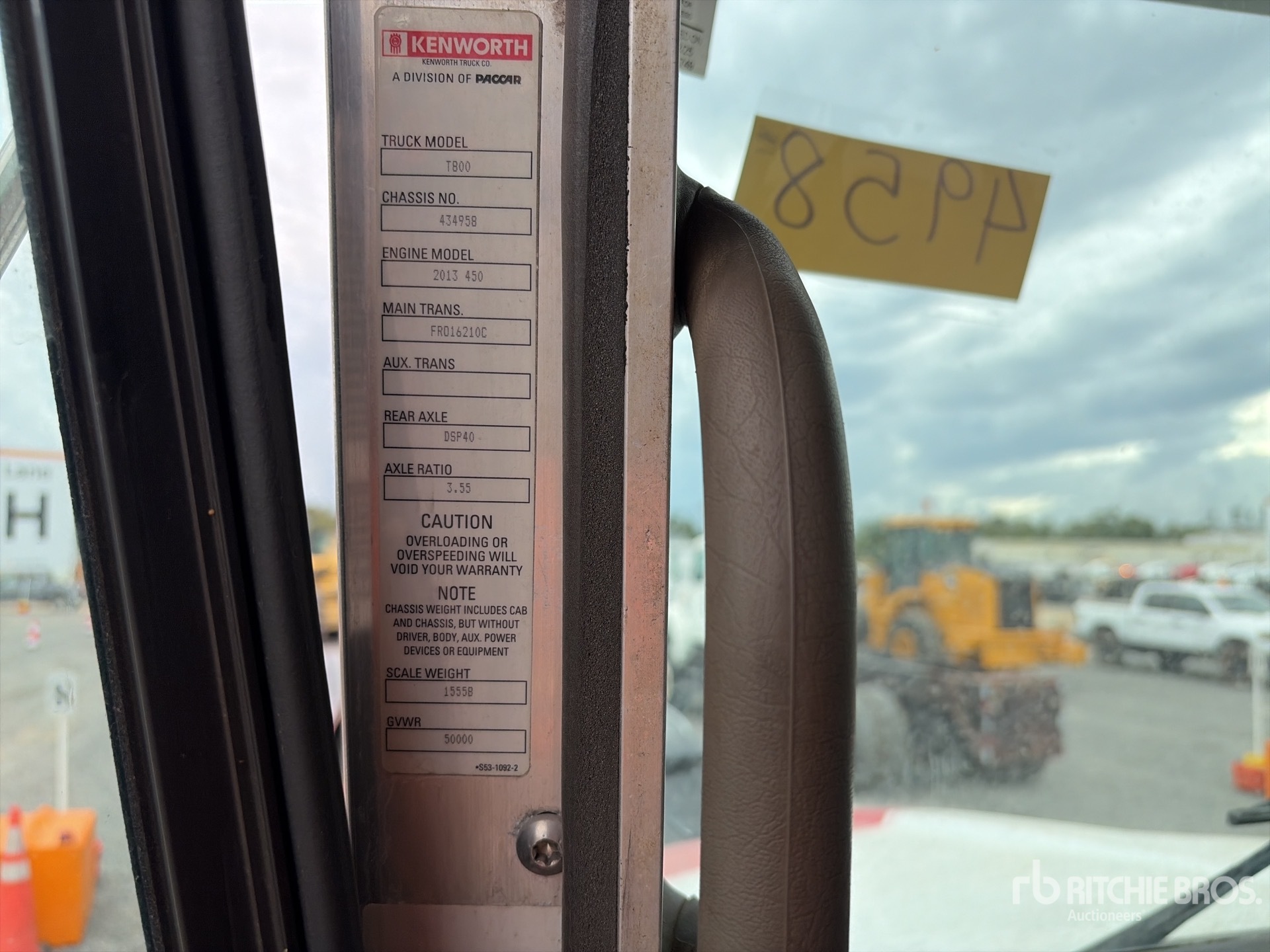 2015 Kenworth T800