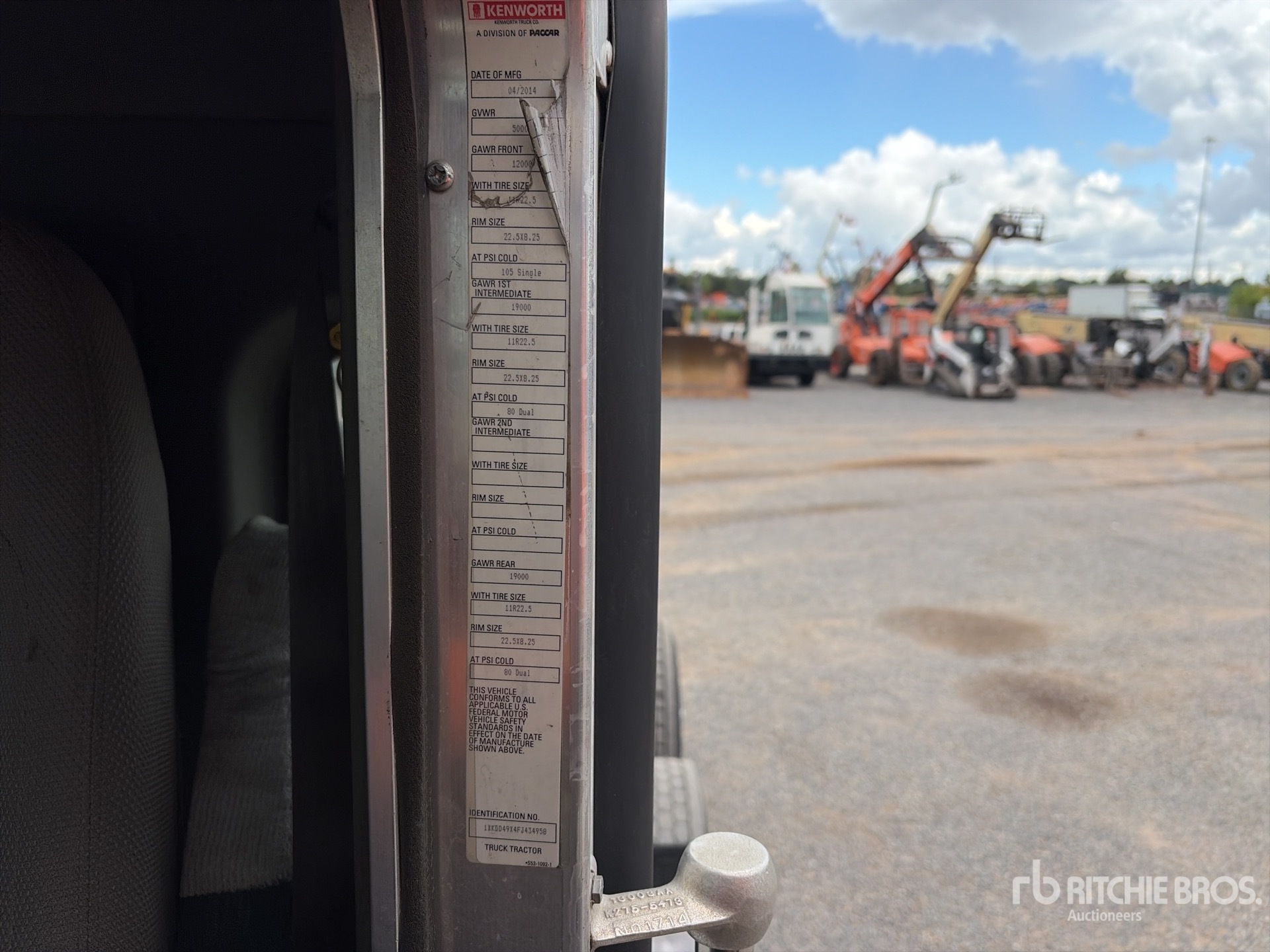 2015 Kenworth T800