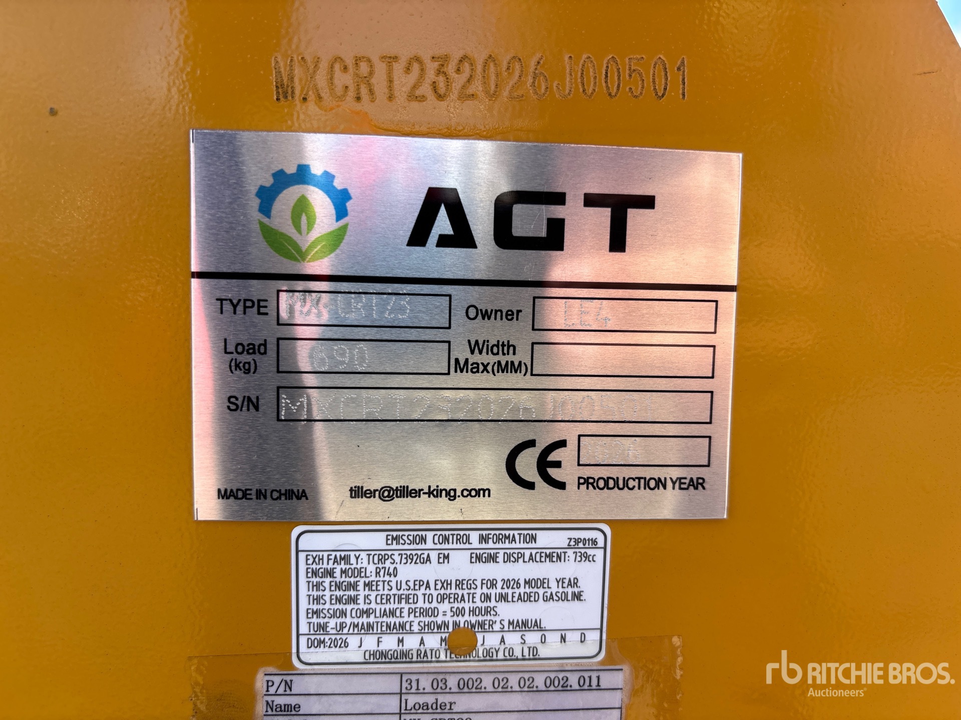 2026 AGT MX-CRT23