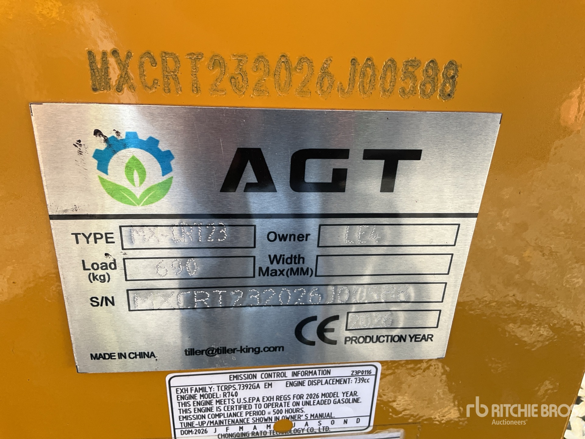 2026 AGT MX-CRT23