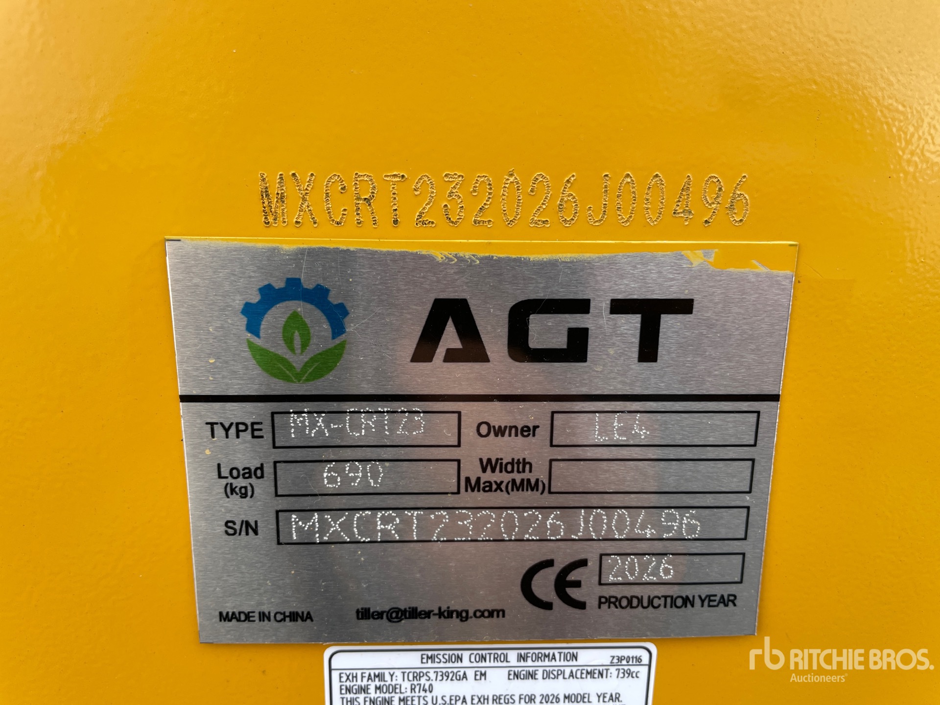 2026 AGT MX-CRT23