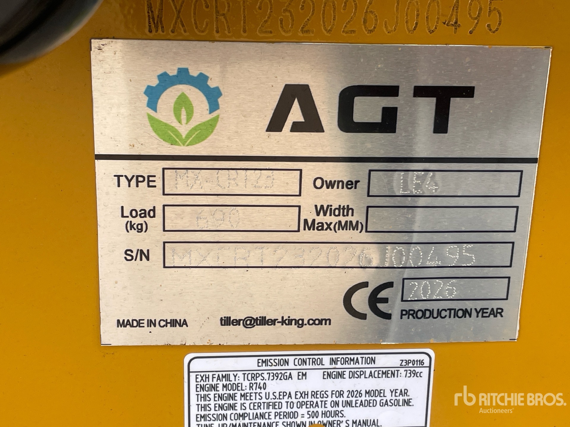 2026 AGT MX-CRT23