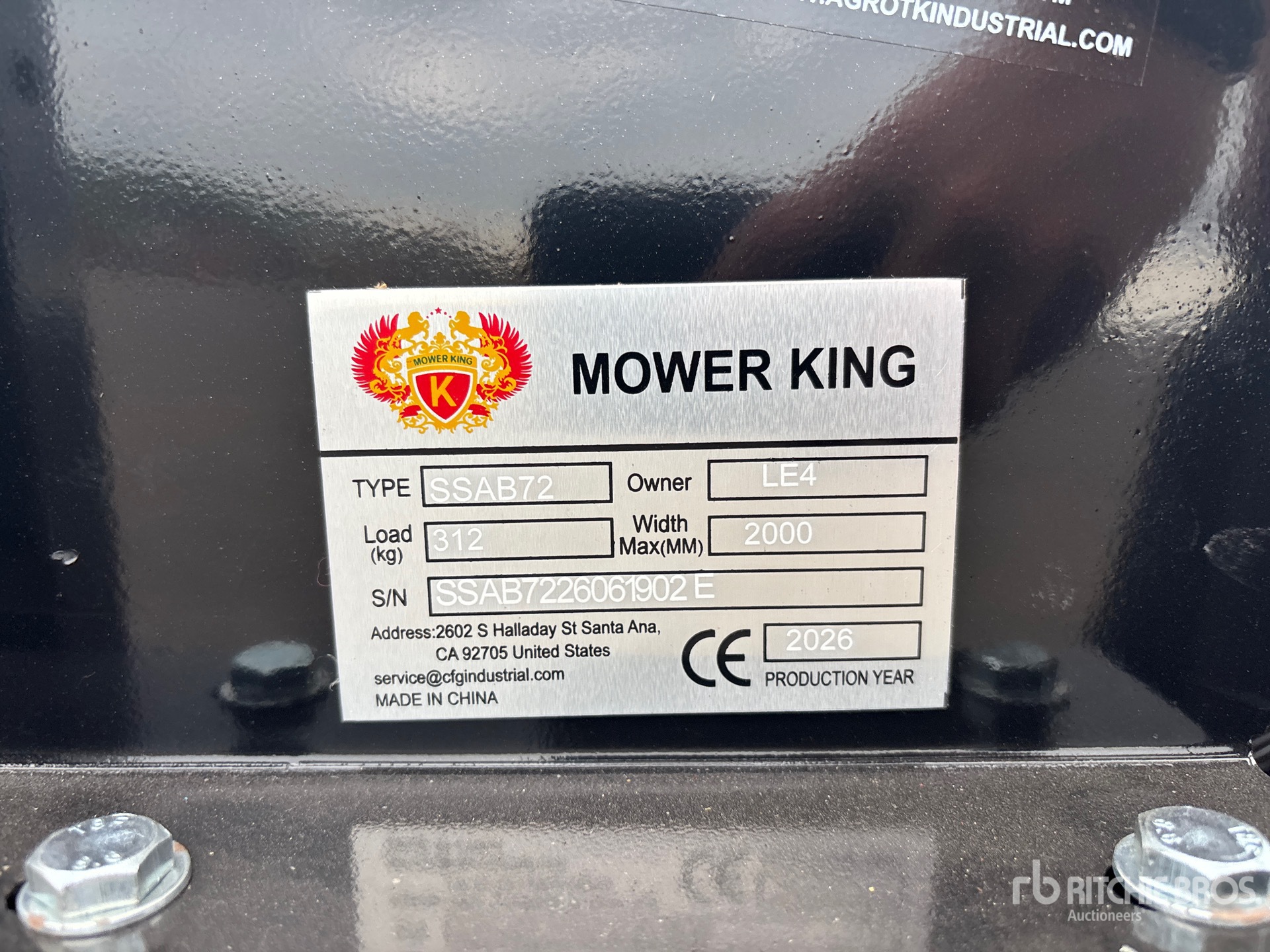 2026 Mower King SSAB72