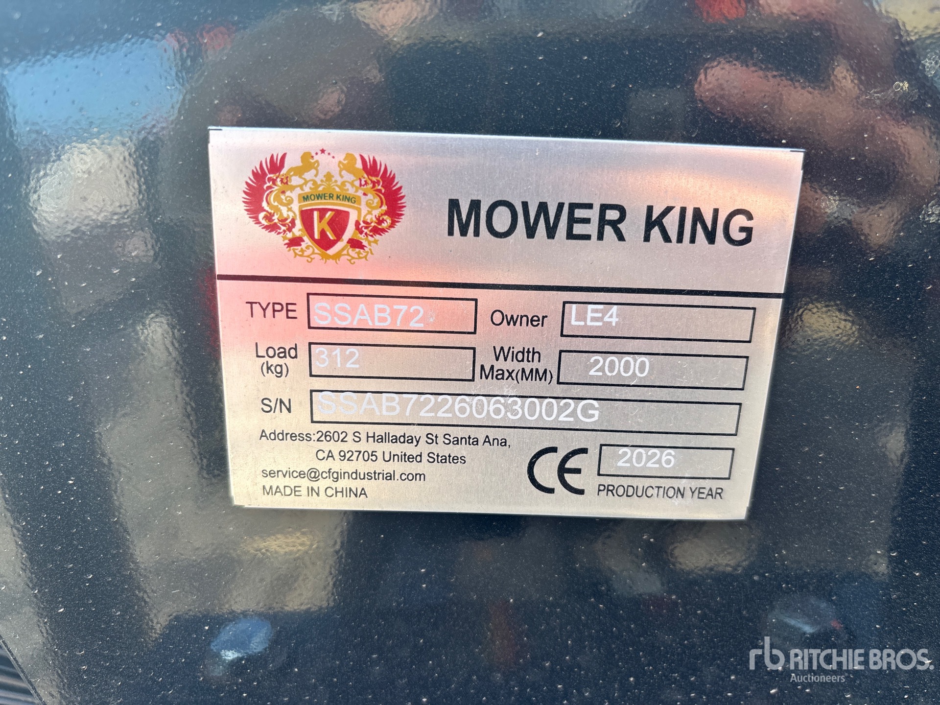 2026 Mower King SSAB72