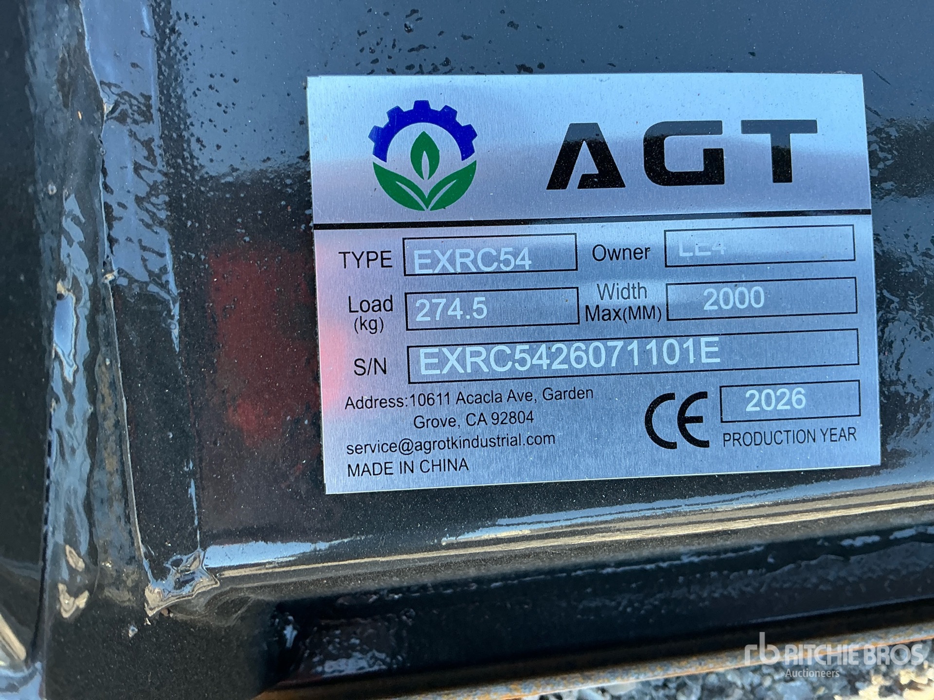 2026 AGT EXRC54