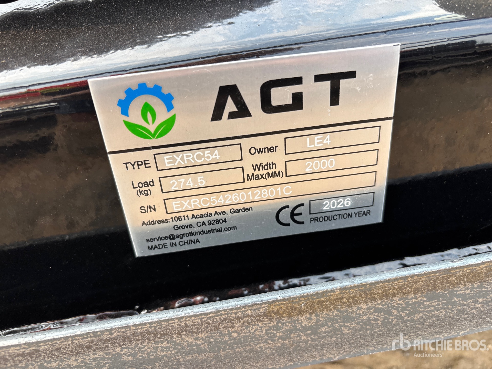 2026 AGT EXRC54