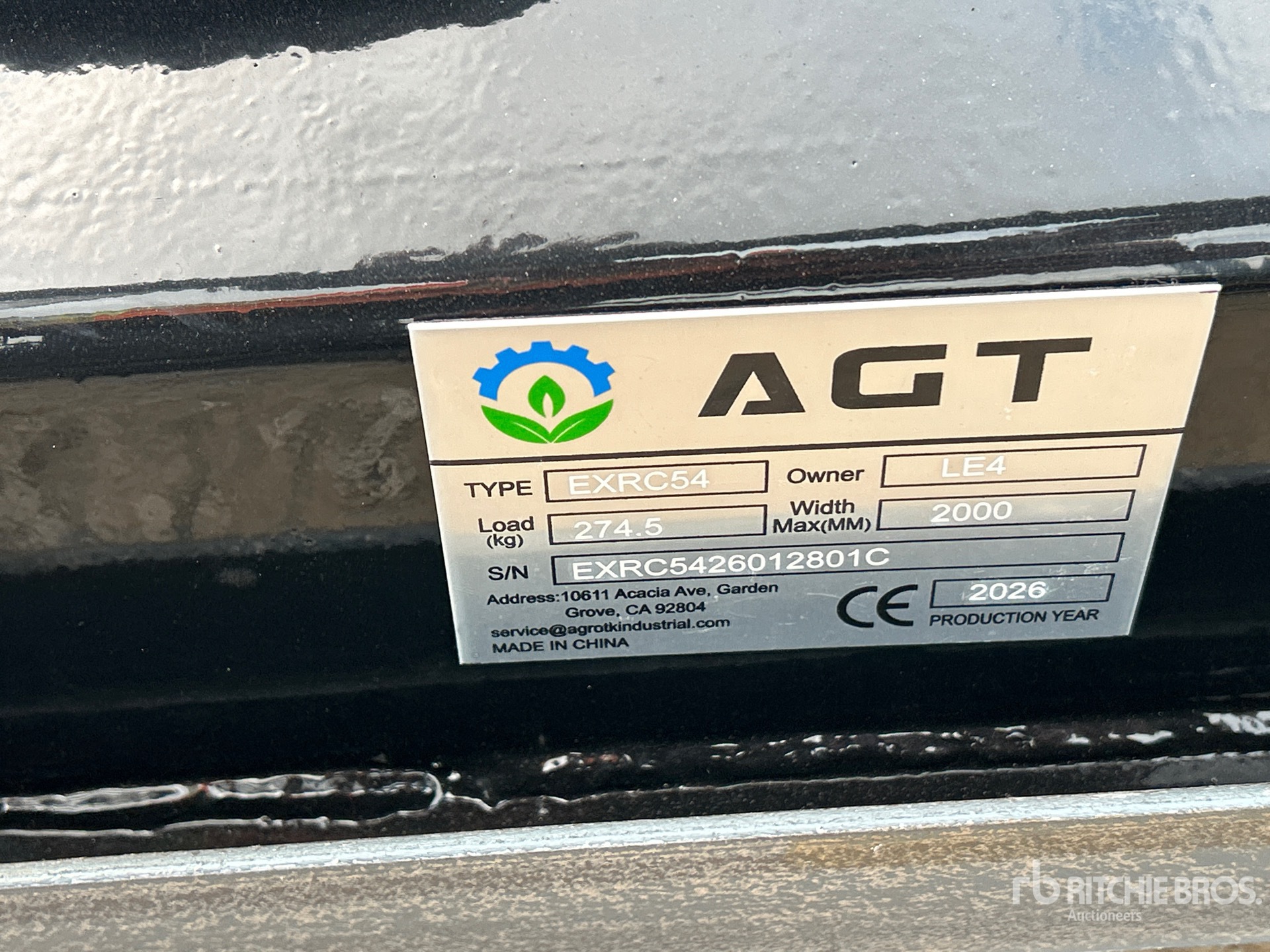 2026 AGT EXRC54
