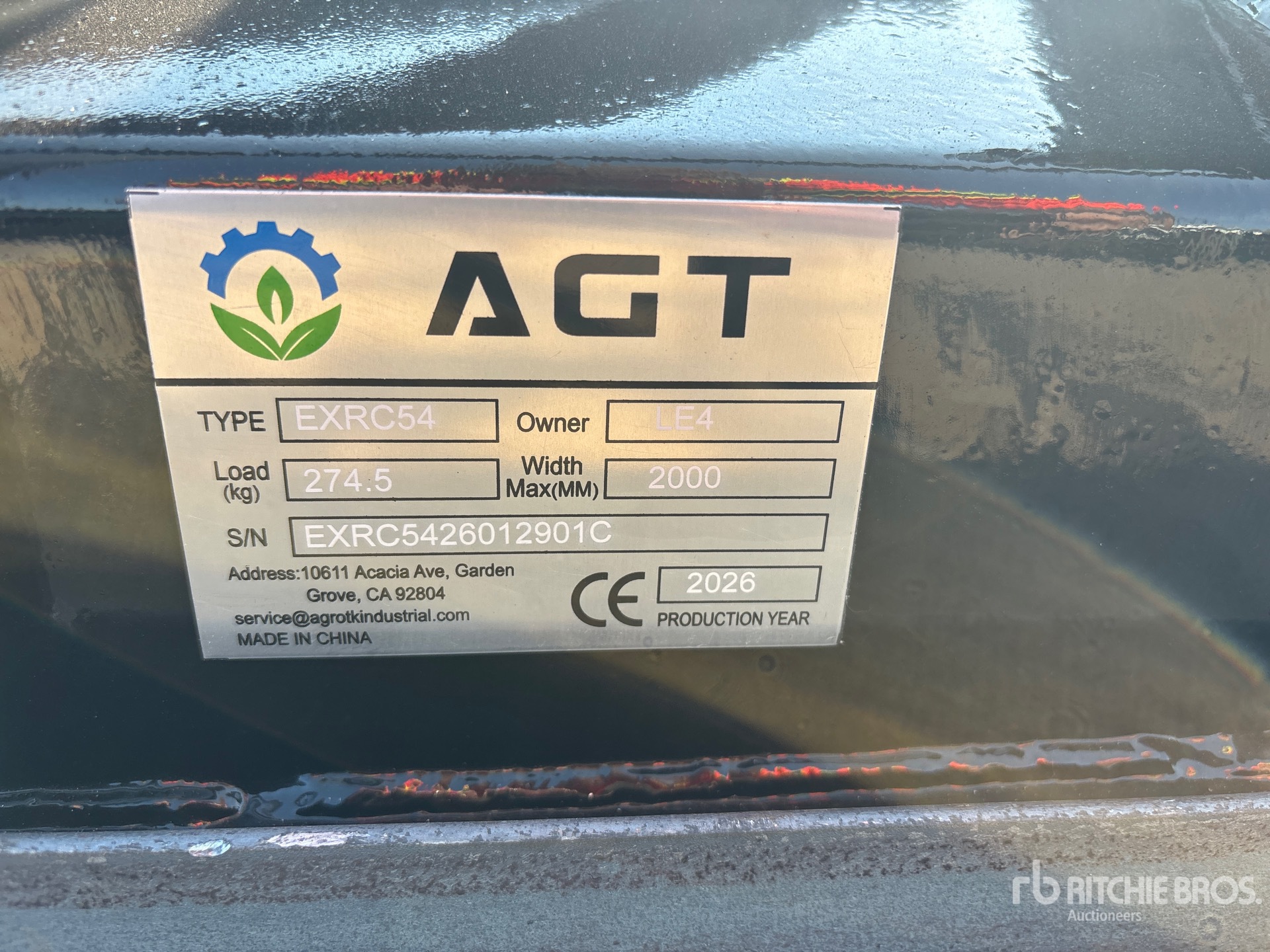 2026 AGT EXRC54