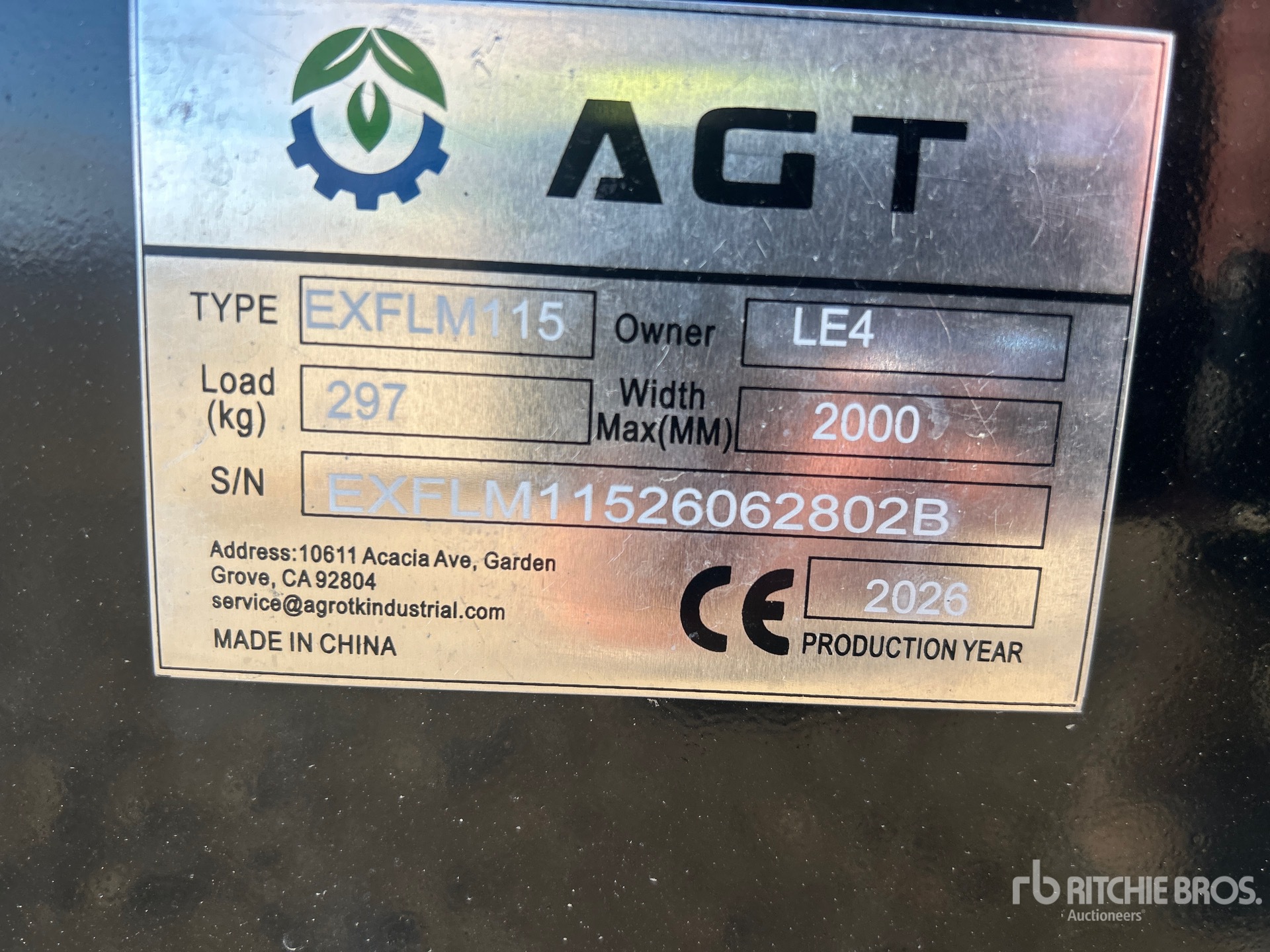 2026 AGT EXFLM115