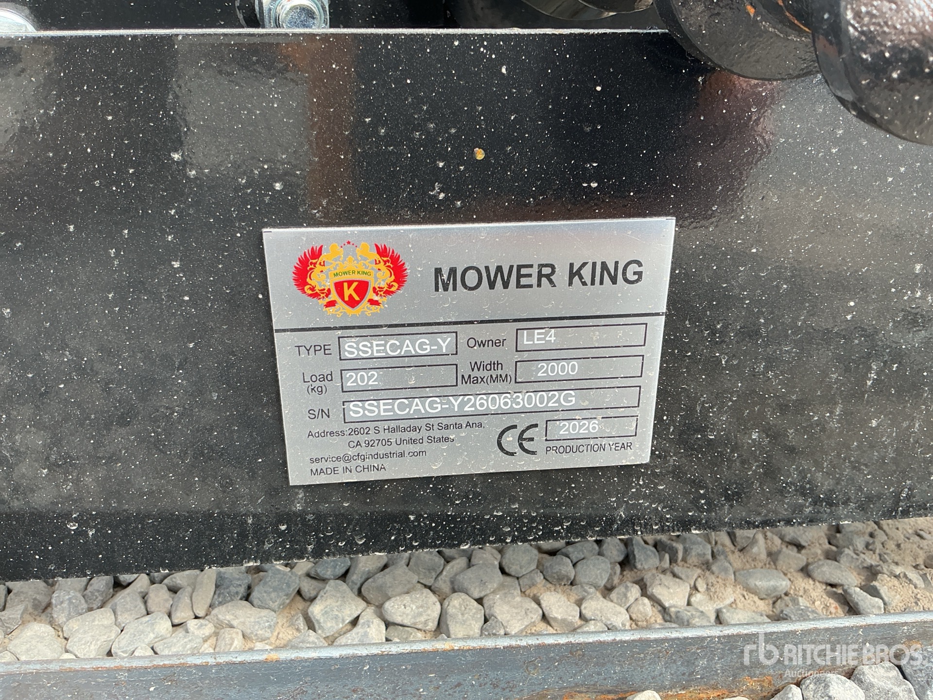 2026 Mower King SSECAG-Y