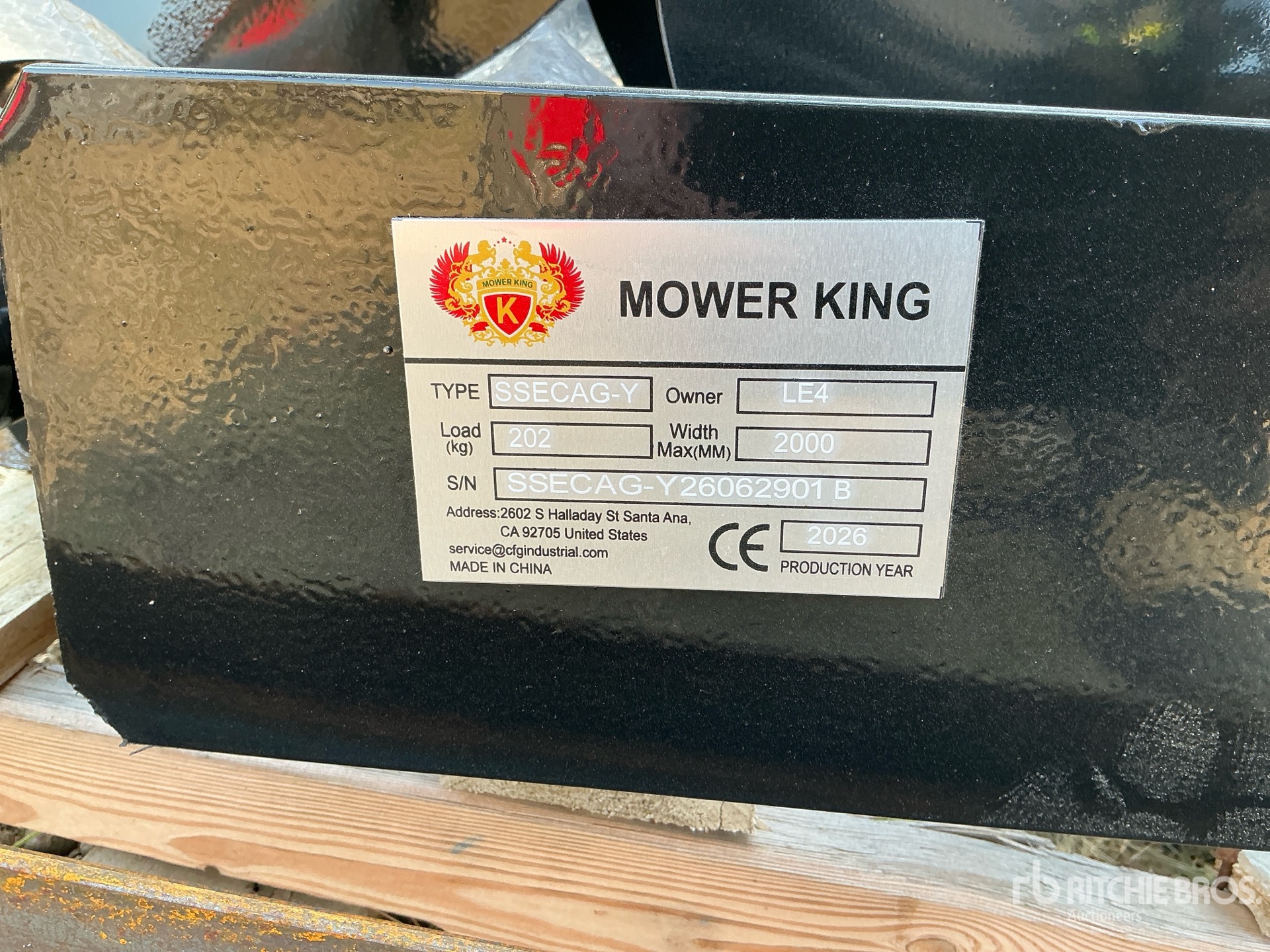 2026 Mower King SSECAG-Y