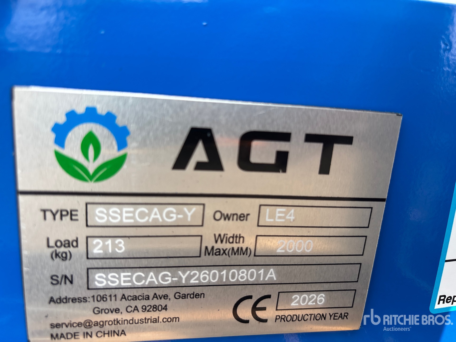 2026 AGT SSECAG-Y