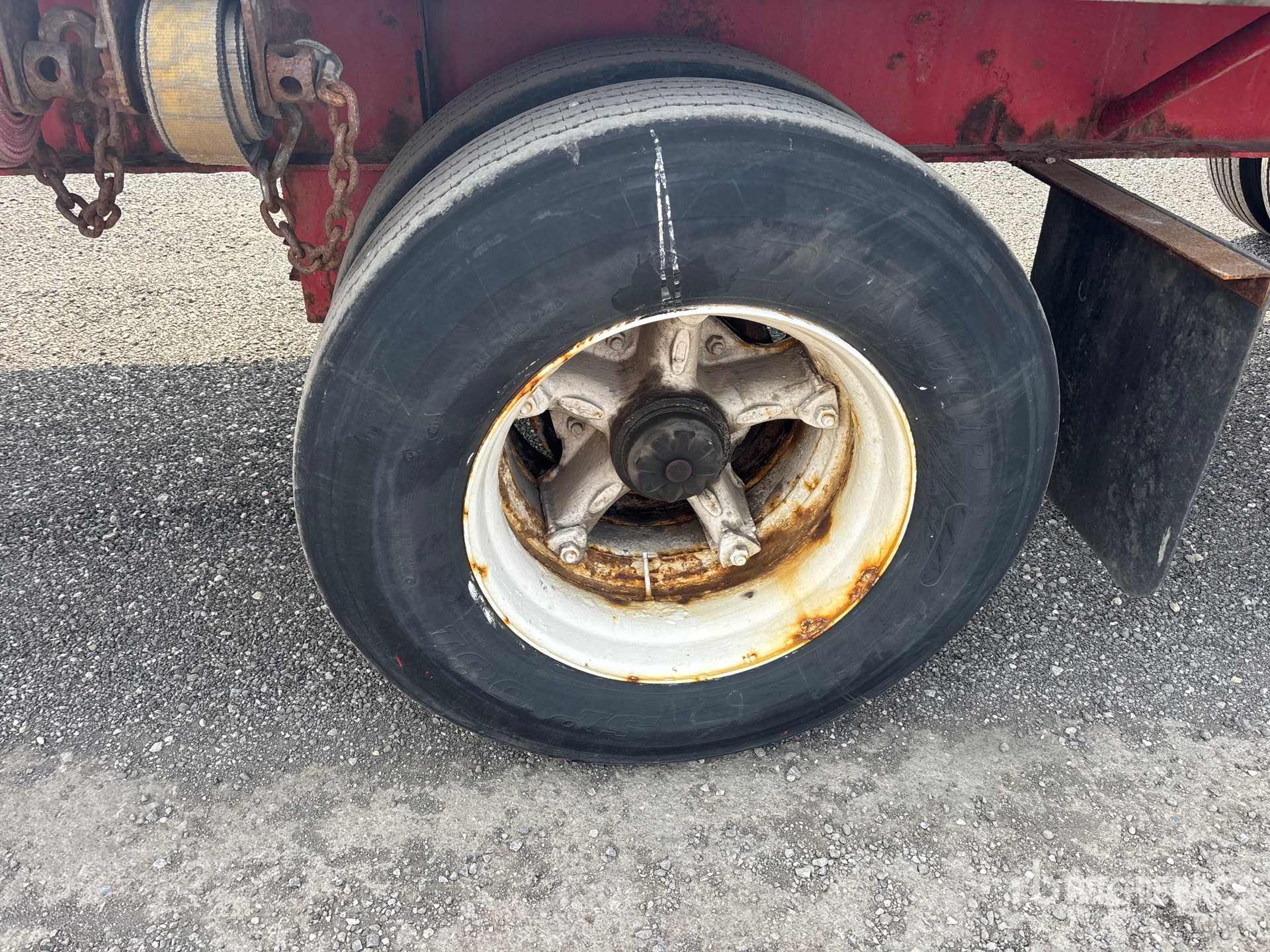 1992 Load King 48 ft T/A Spread Axle