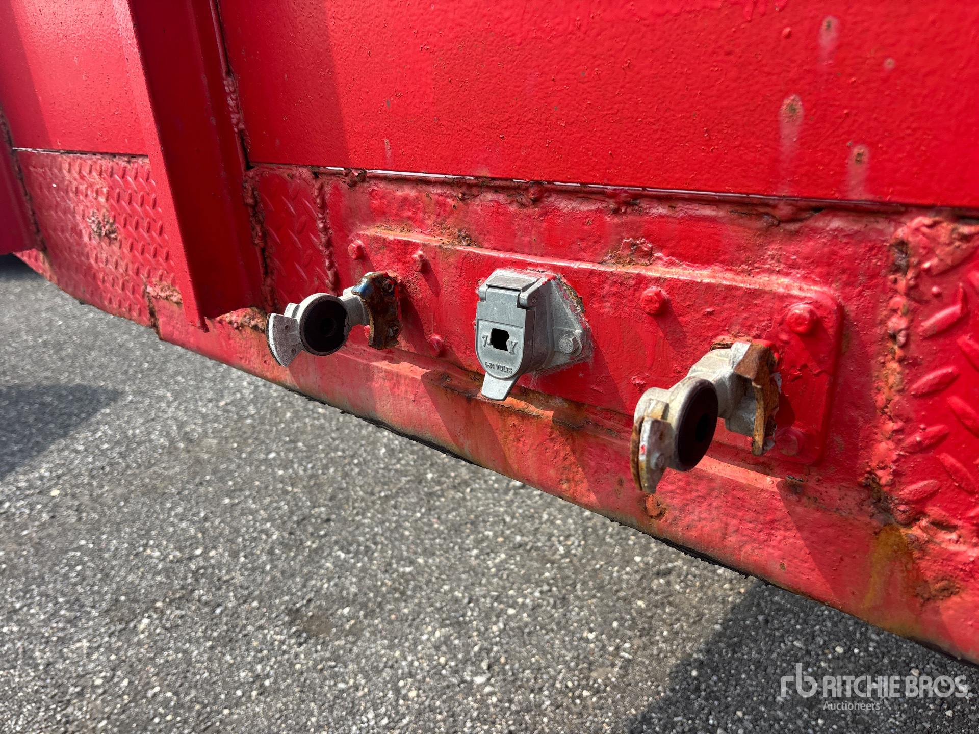 1992 Load King 48 ft T/A Spread Axle