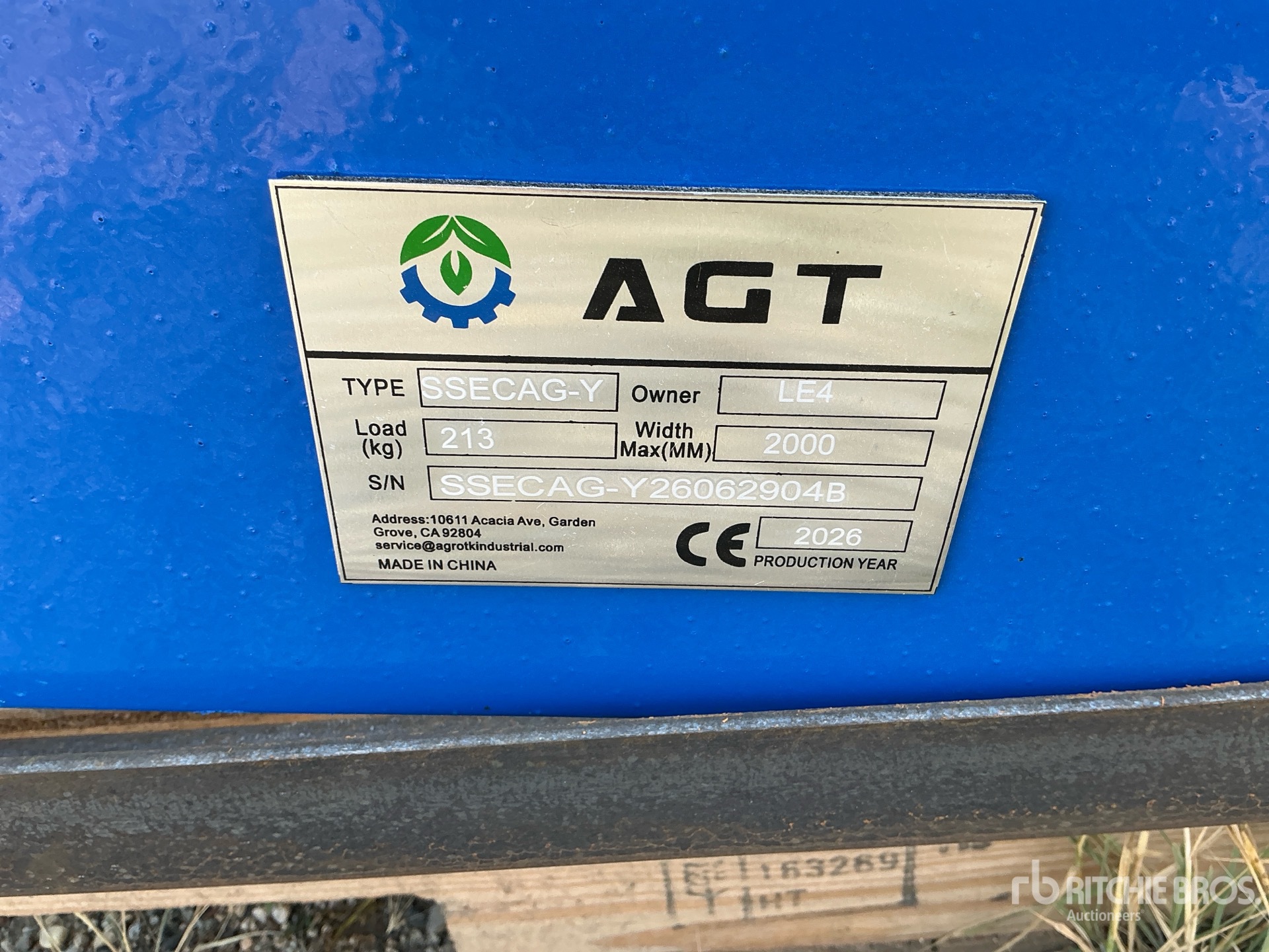 2026 AGT SSECAG-Y