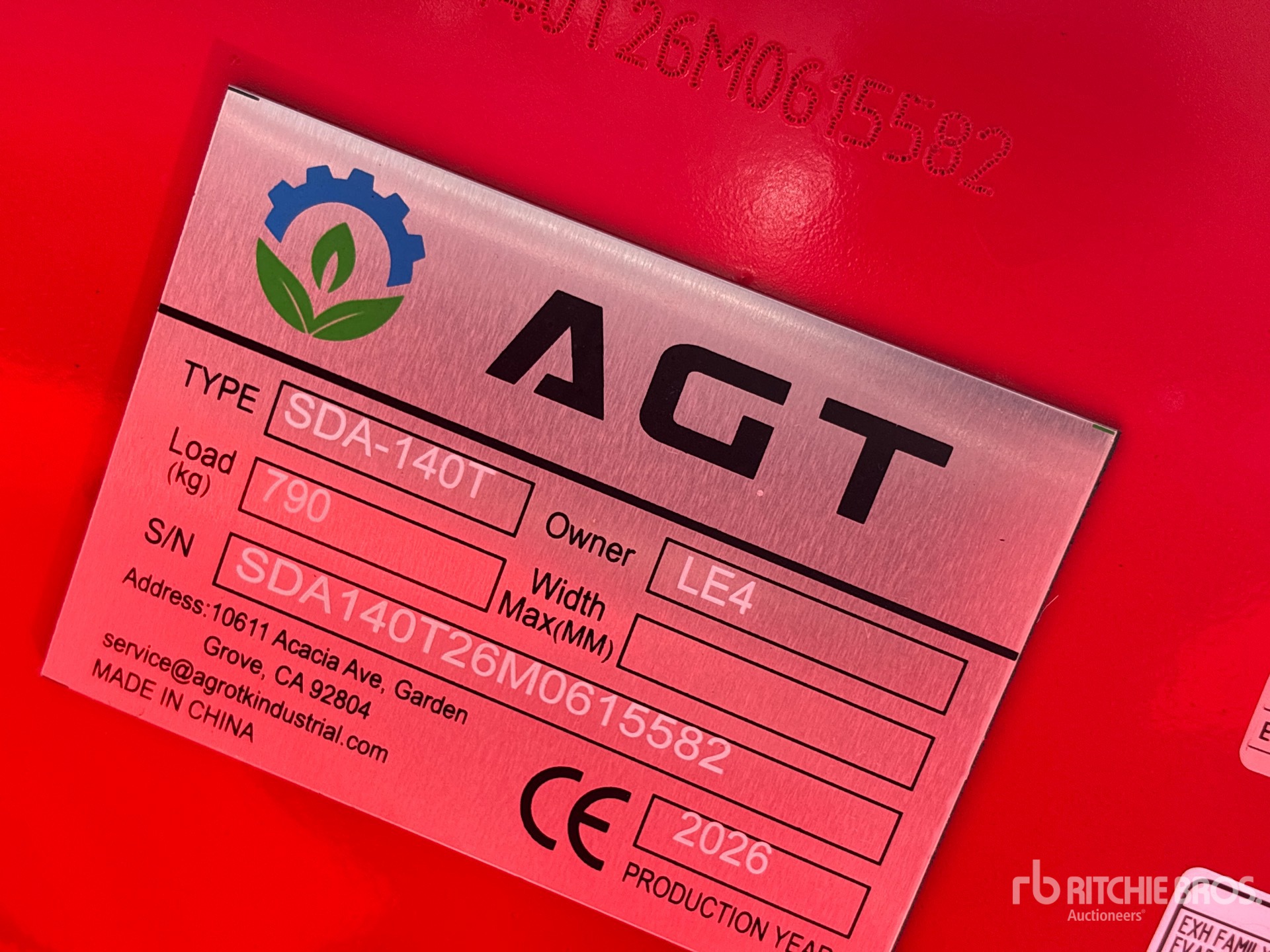 2026 AGT SDA140T