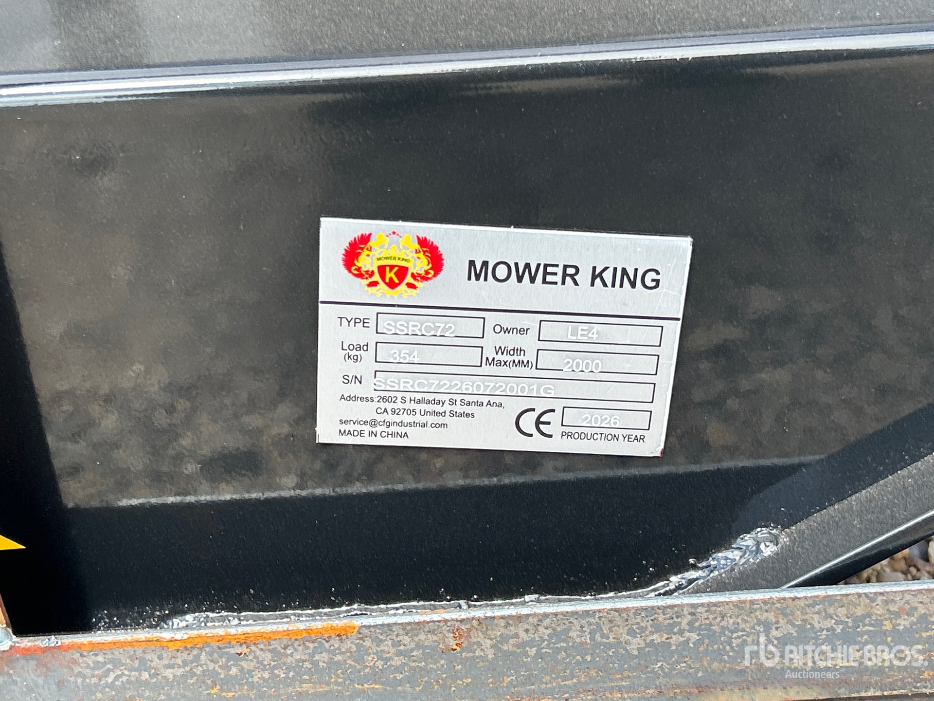 2026 Mower King SSRC72