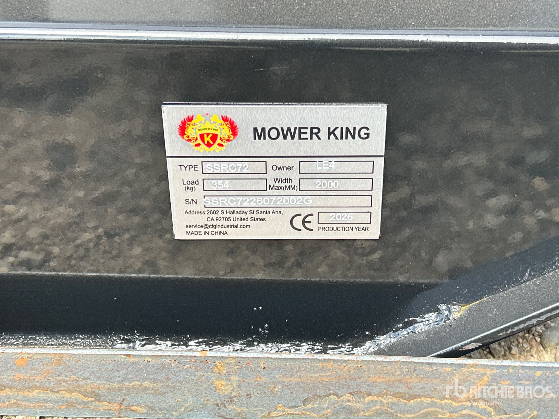 2026 Mower King SSRC72