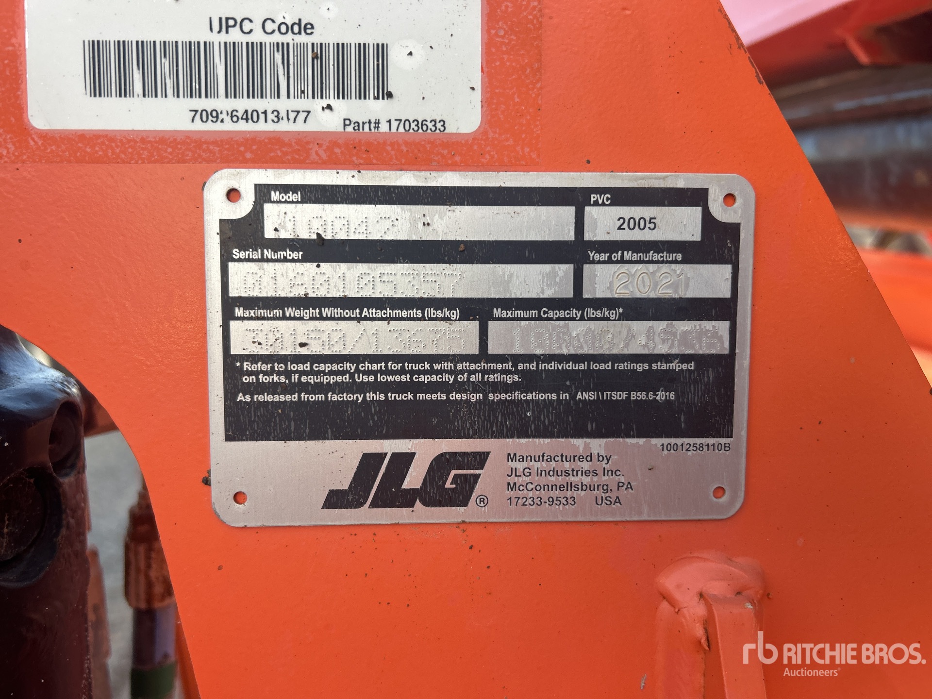 2020 JLG 10042