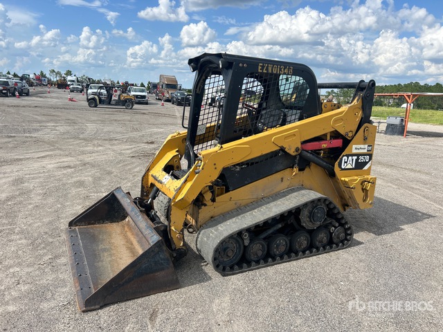 2015 Cat 257d Compact Track Loader
