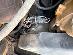 Engine with A/C Compressor