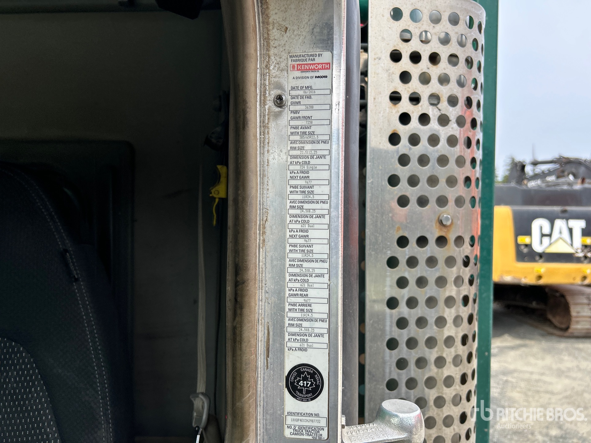 2017 Kenworth T800
