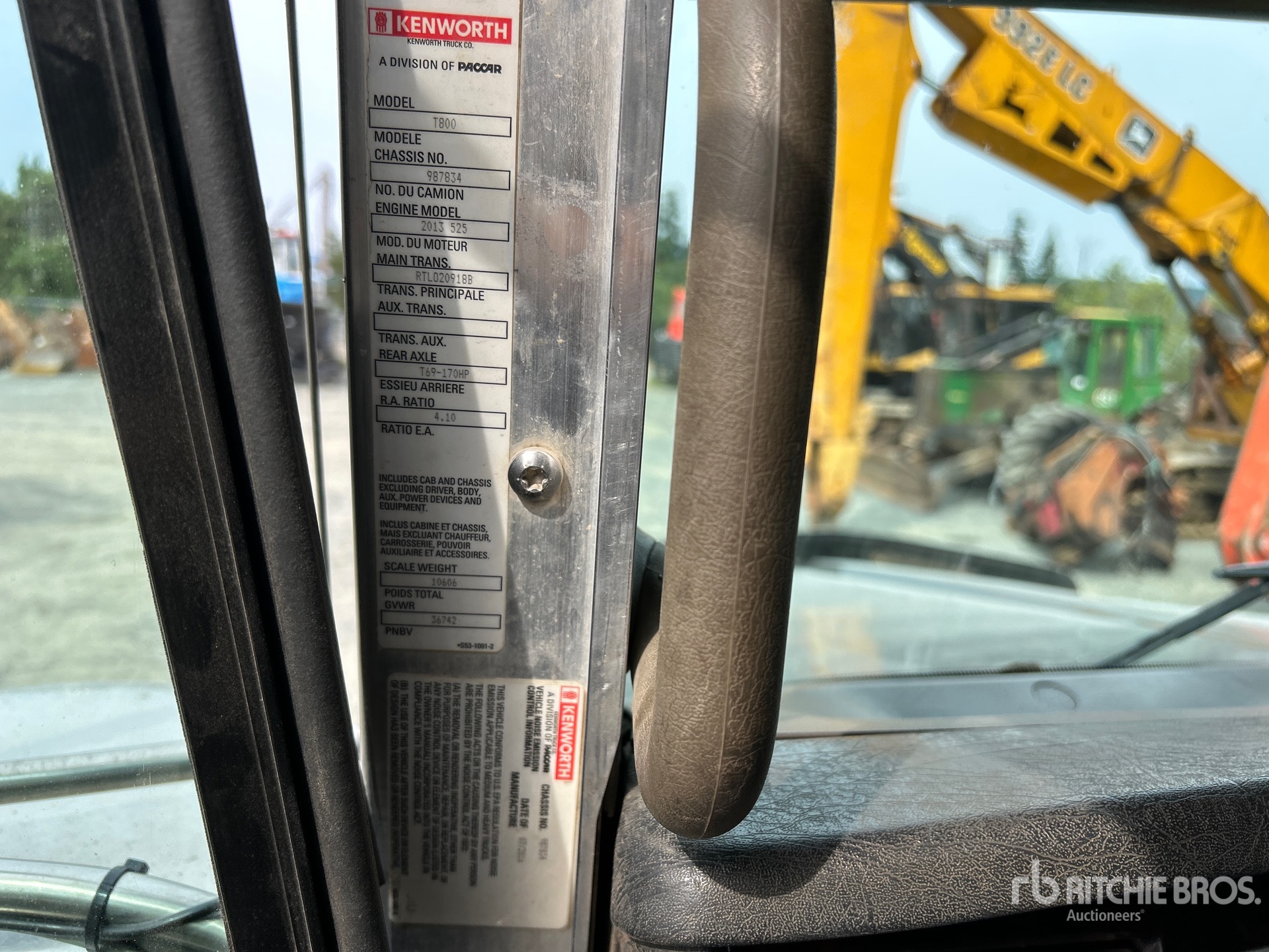 2017 Kenworth T800
