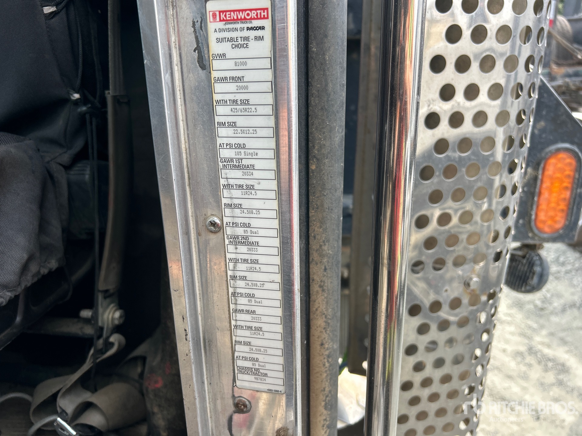 2017 Kenworth T800