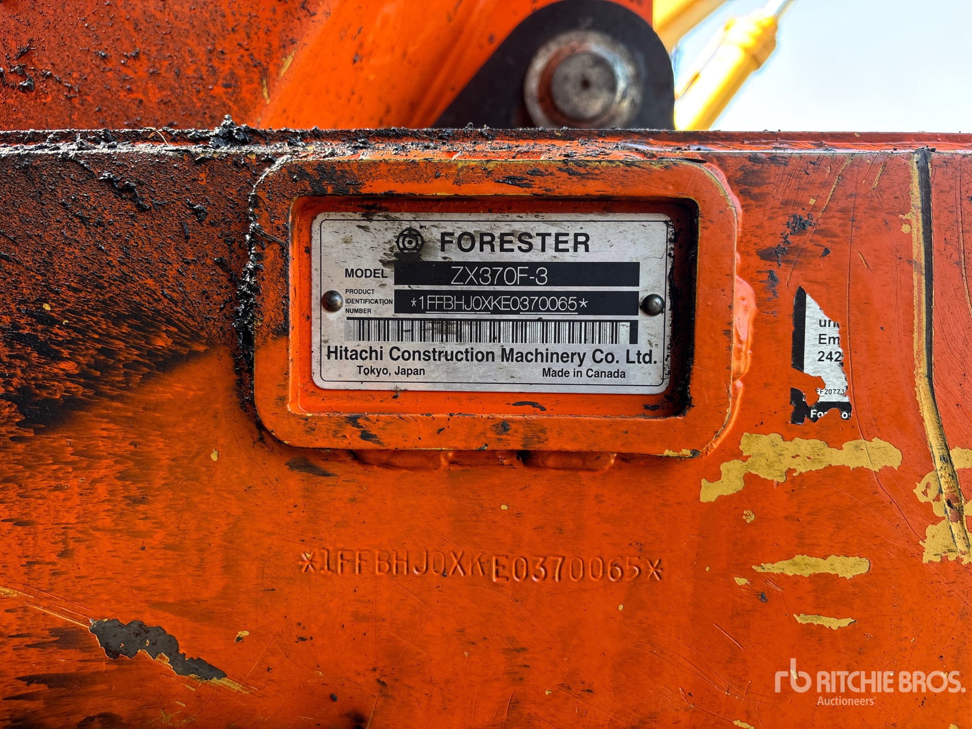 2014 Hitachi ZX370F-3