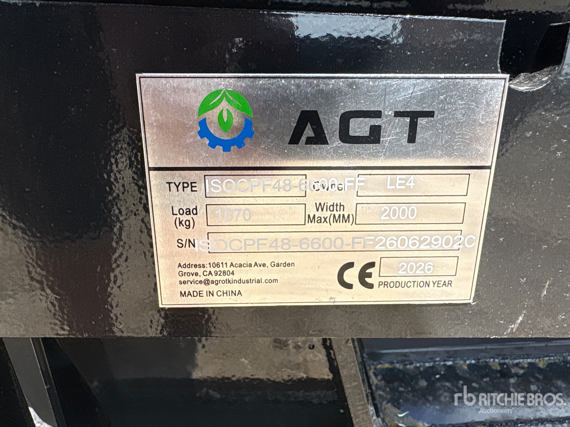 2026 AGT ISOCPF48-6600-F