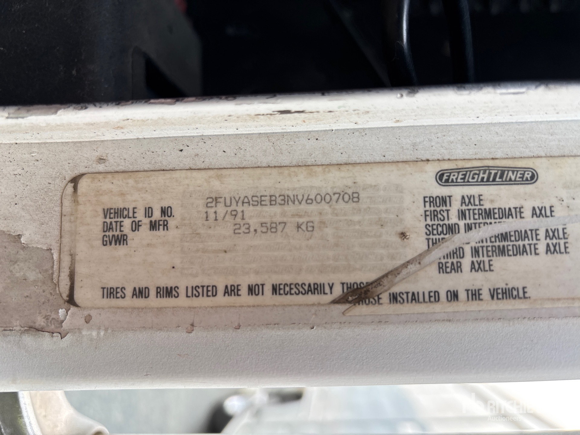 1992 Freightliner FLA086