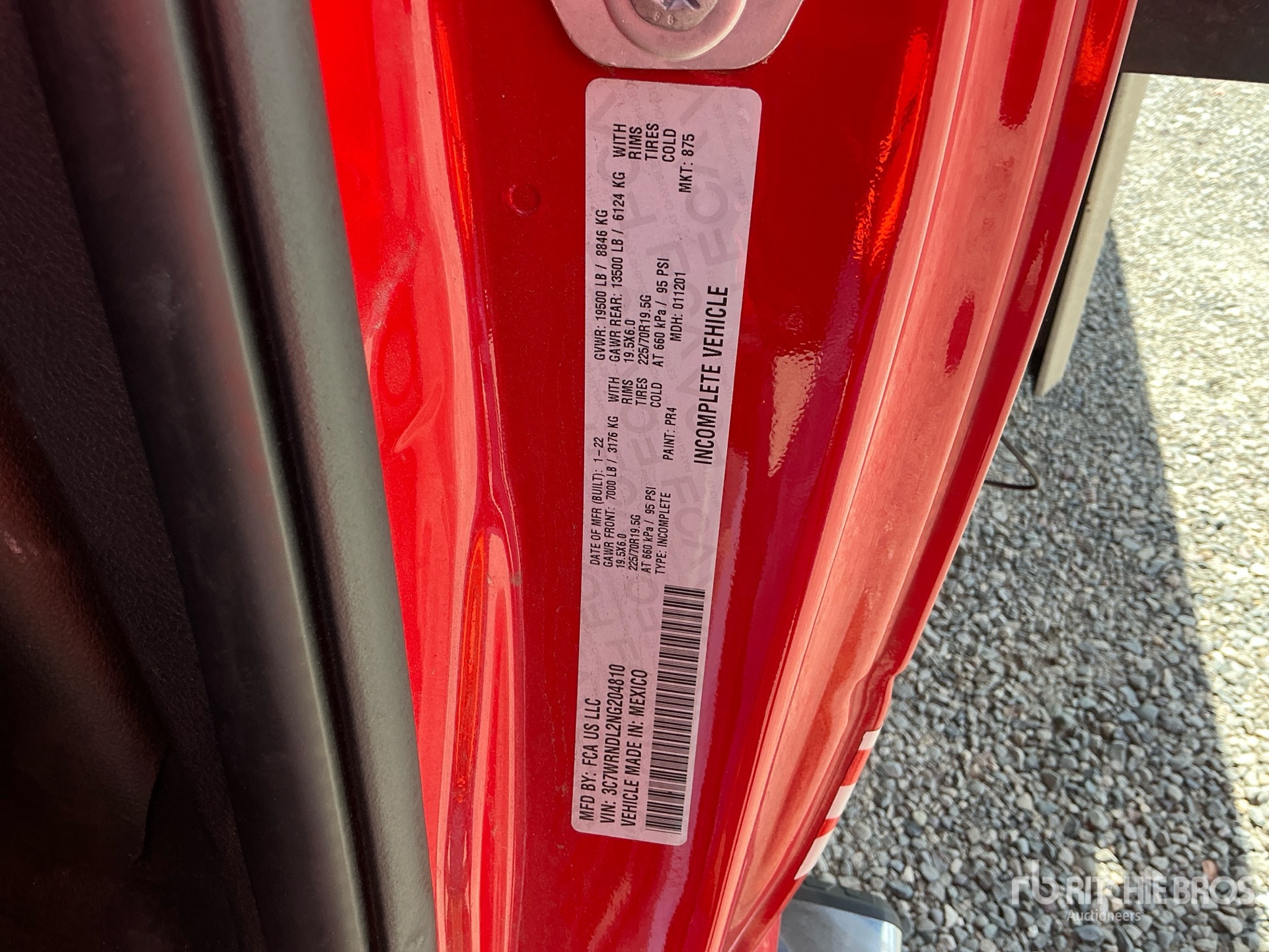 2022 Dodge 5500