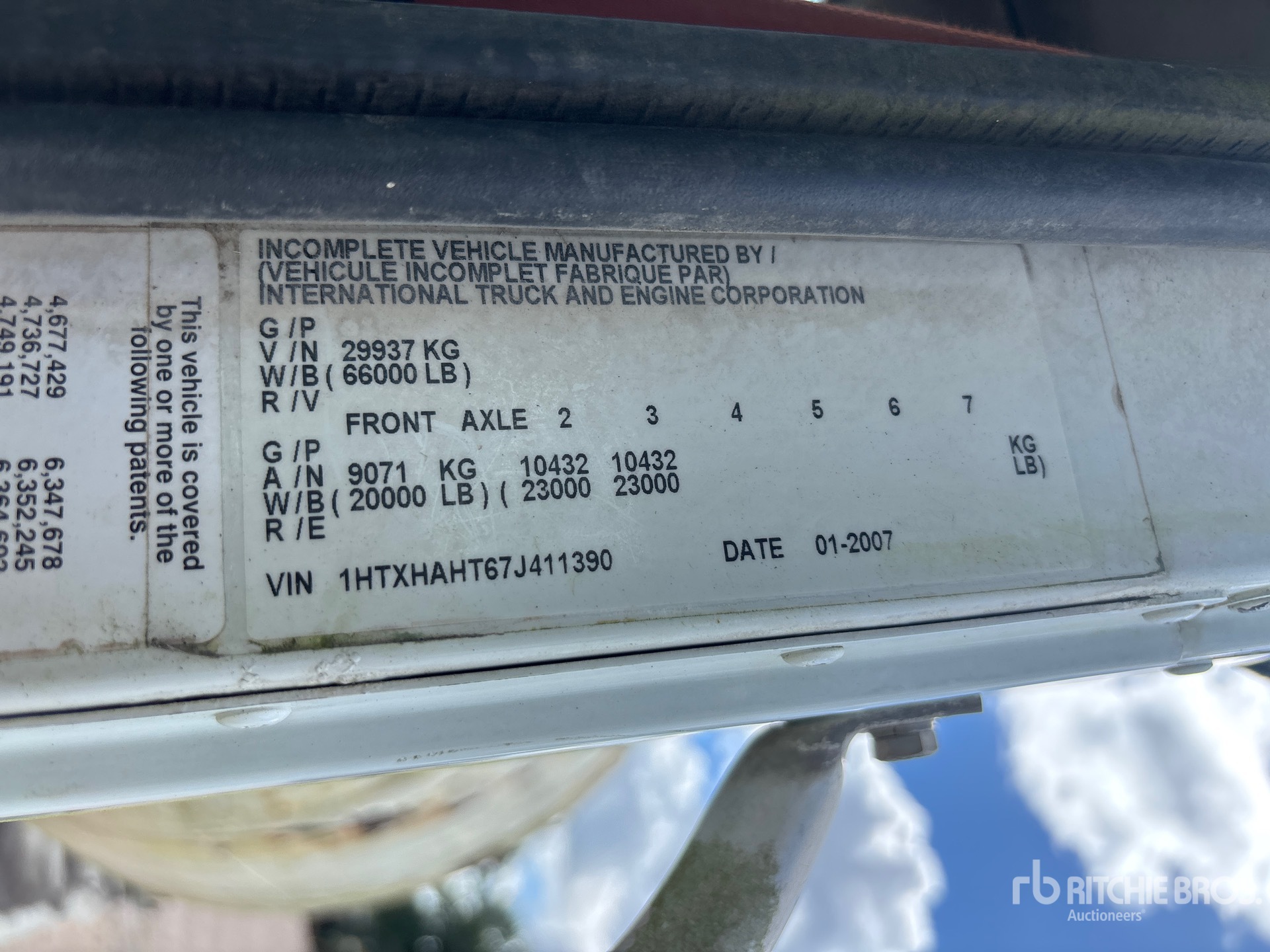 2007 International 5600i